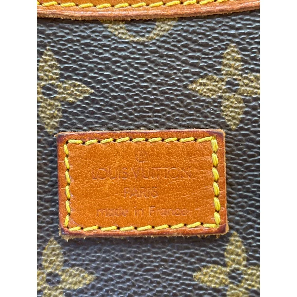 Authentic Louis‎ Vuitton Monogram Saumur 35 Shoulder Cross Bag M42254 LV 4581H